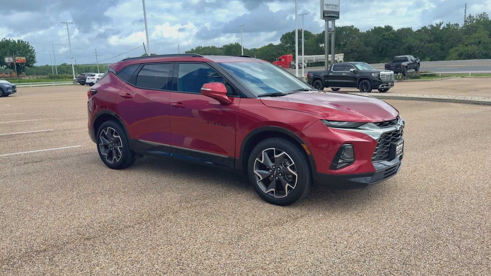 Used 2022 Cherry Red Tintcoat Chevrolet RS image 2