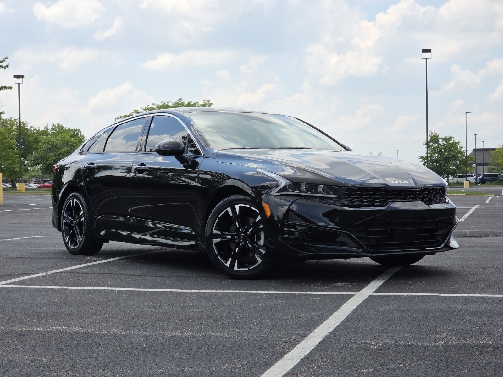 Used 2023 Ebony Black Kia GT-Line image 2