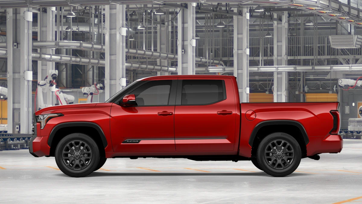 New 2026 Supersonic Red Toyota Platinum image 4