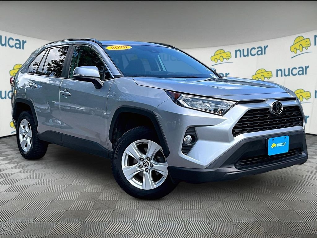 Used 2020 Silver Sky Metallic Toyota XLE image 1