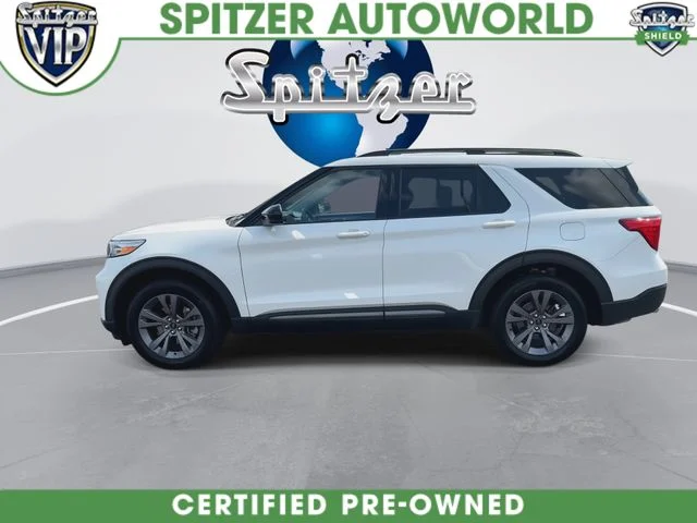 Certified Used 2023 White Metallic Ford XLT image 6