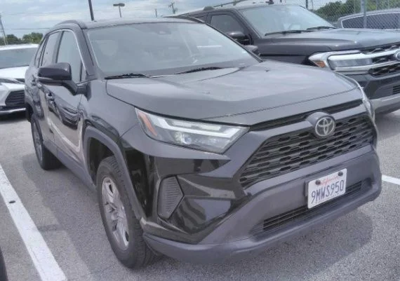 Used 2024 Midnight Black Metallic Toyota XLE image 10