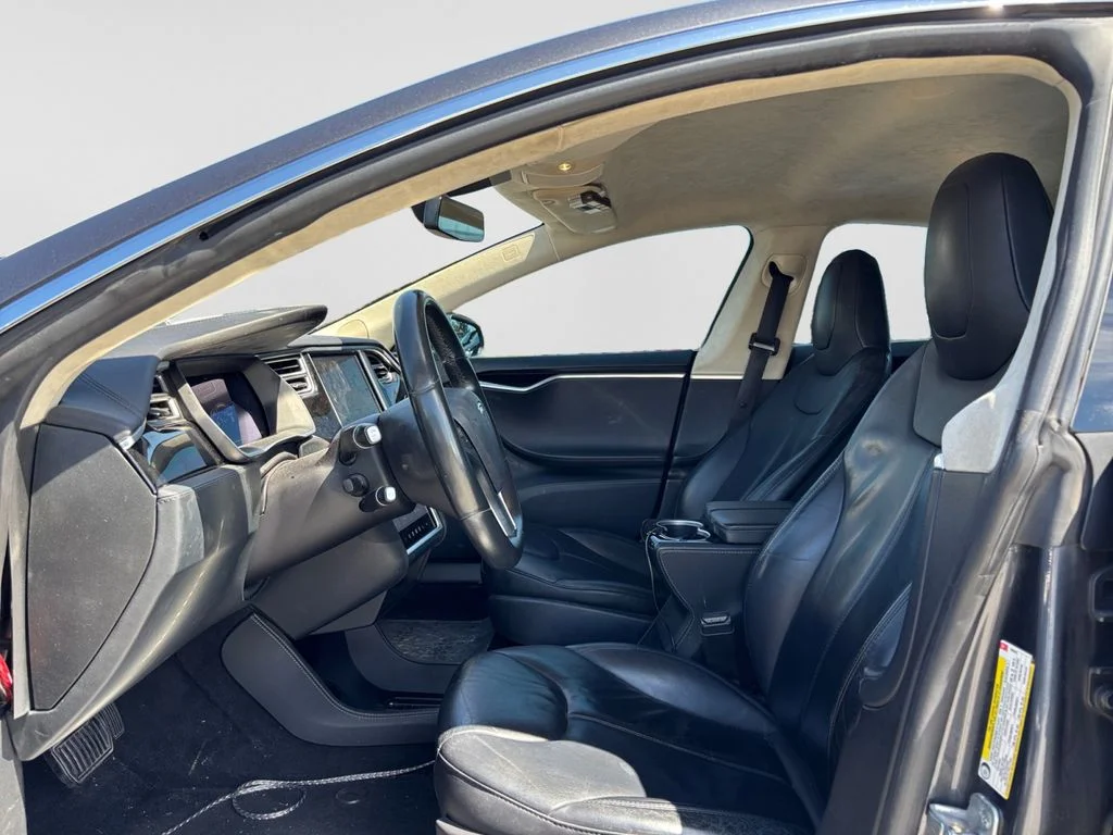 Used 2015 Gray Tesla 70D image 10