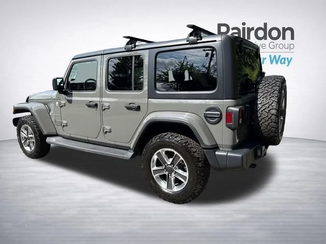 Used 2020 Sting-Gray Clearcoat Jeep Sahara image 5