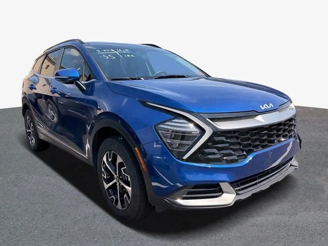 Used 2025 Blue Kia EX image 3