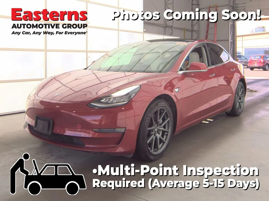 Used 2019 Red Tesla Standard image 1