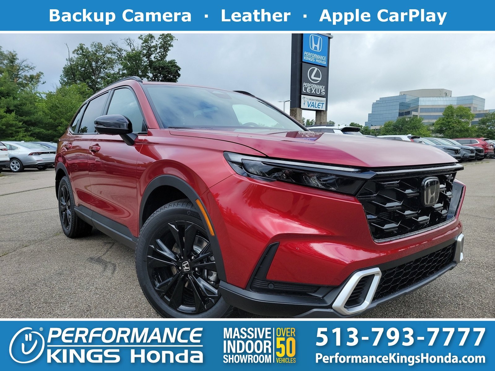 New 2026 Radiant Red Metallic Honda Sport Touring image 1