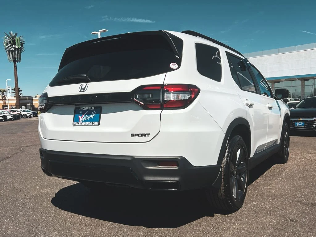 New 2026 Platinum White Pearl Honda Sport image 3