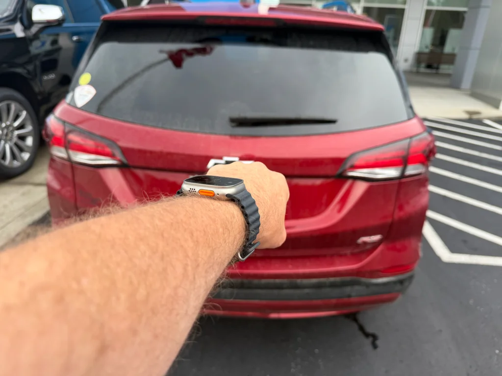 Used 2024 Radiant Red Tintcoat Chevrolet RS image 5