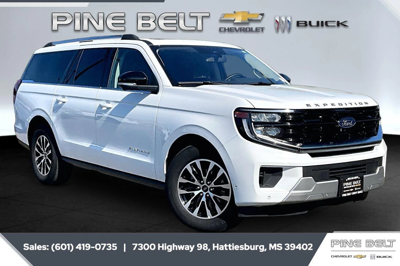 Used 2025 Oxford White Ford Platinum image 1