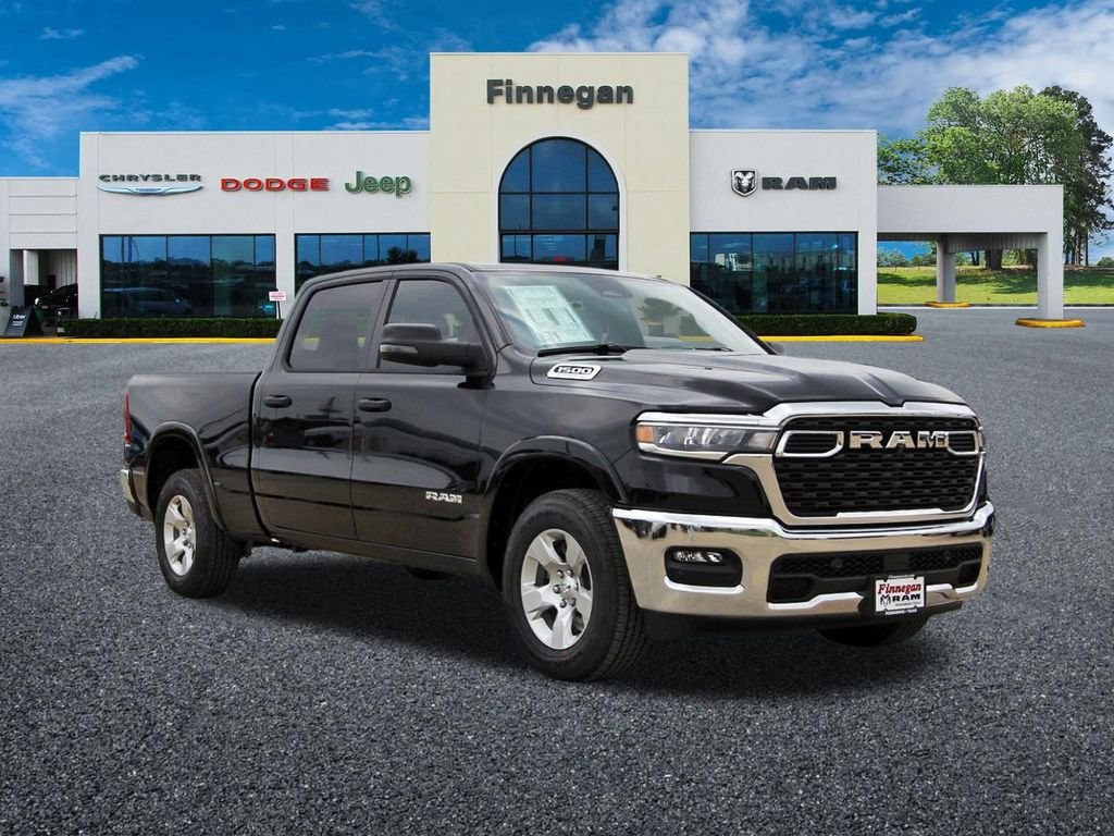 New 2026 Diamond Black Crystal Pearl-Coat Exterior Paint RAM Big Horn/Lone Star image 1