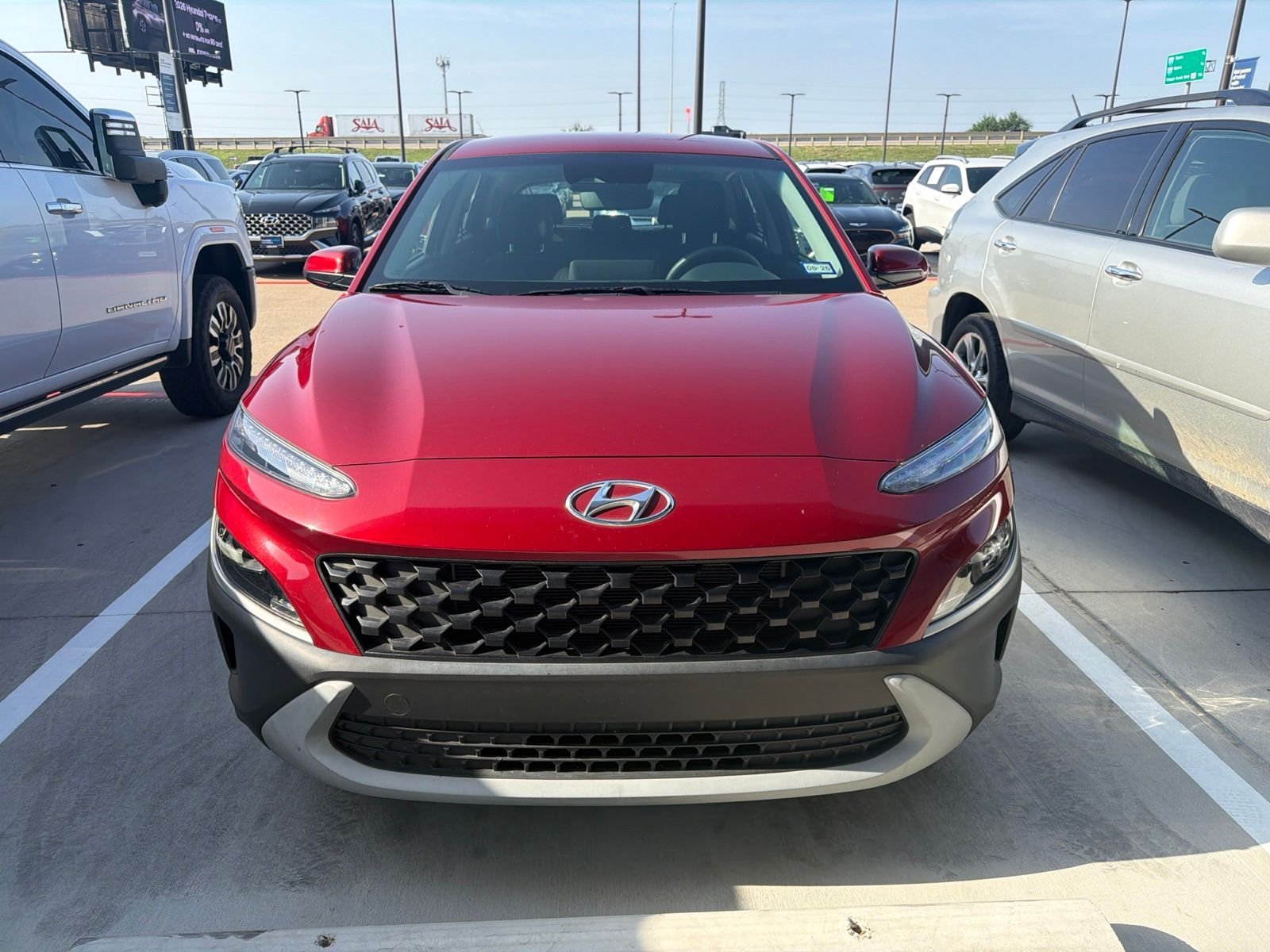 Certified Used 2023 Ultimate Red Hyundai SE image 2