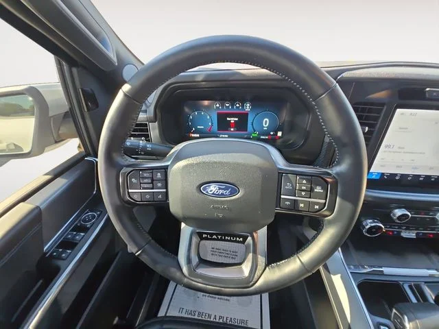 Certified Used 2025 White Metallic Ford Platinum image 12