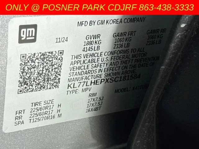 Used 2025 Gray Chevrolet LT image 30