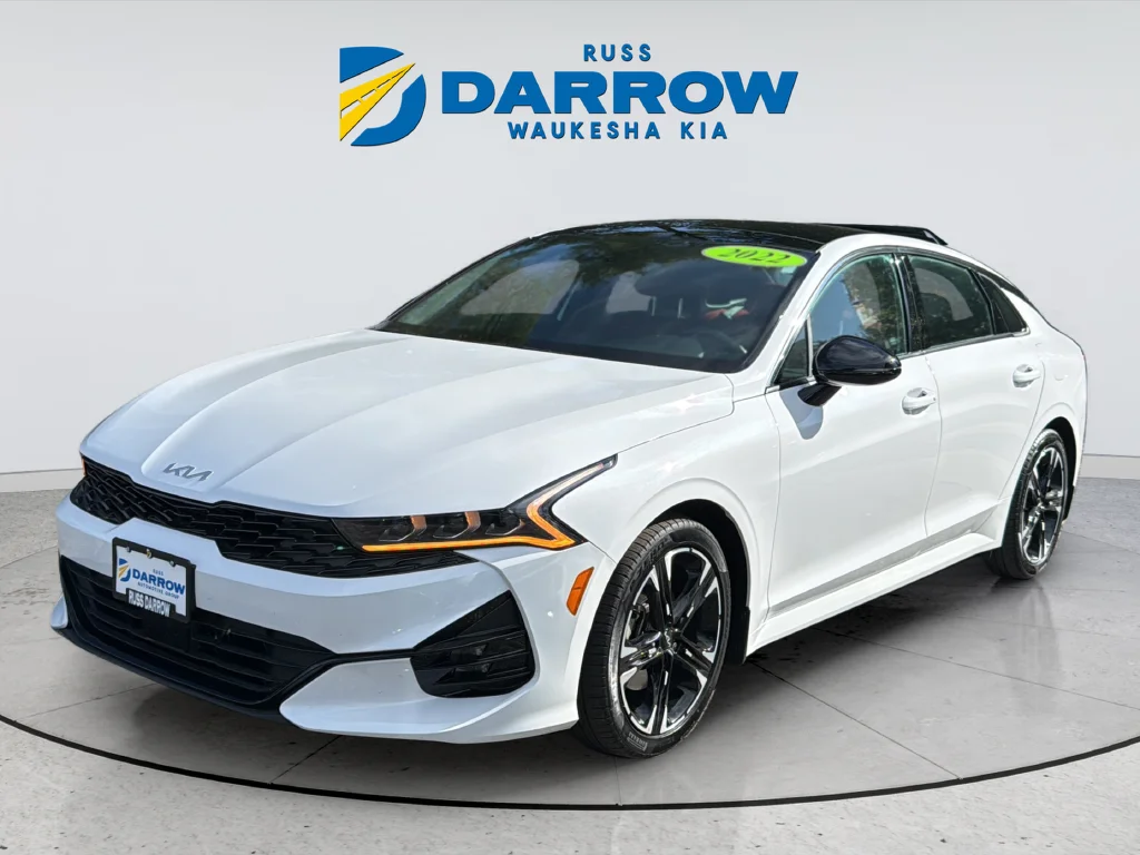 Certified Used 2022 White Kia GT-Line image 1