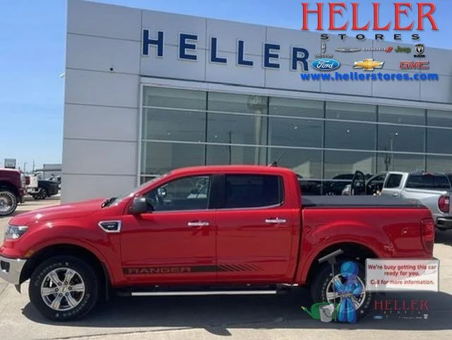 Used 2020 Race Red Ford XLT image 1