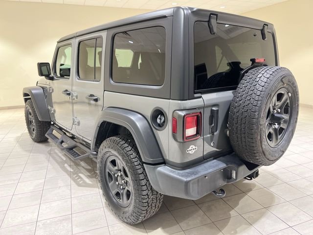 Used 2021 Gray Jeep Unlimited Sport image 3