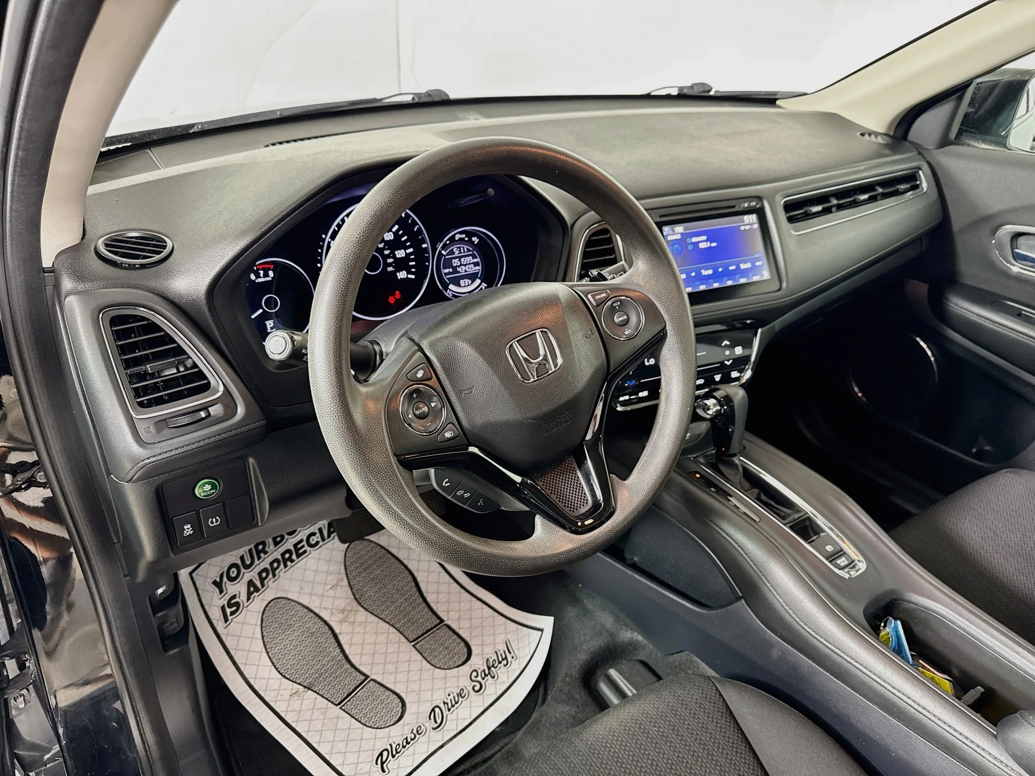 Used 2018 Crystal Black Pearl Honda EX image 13