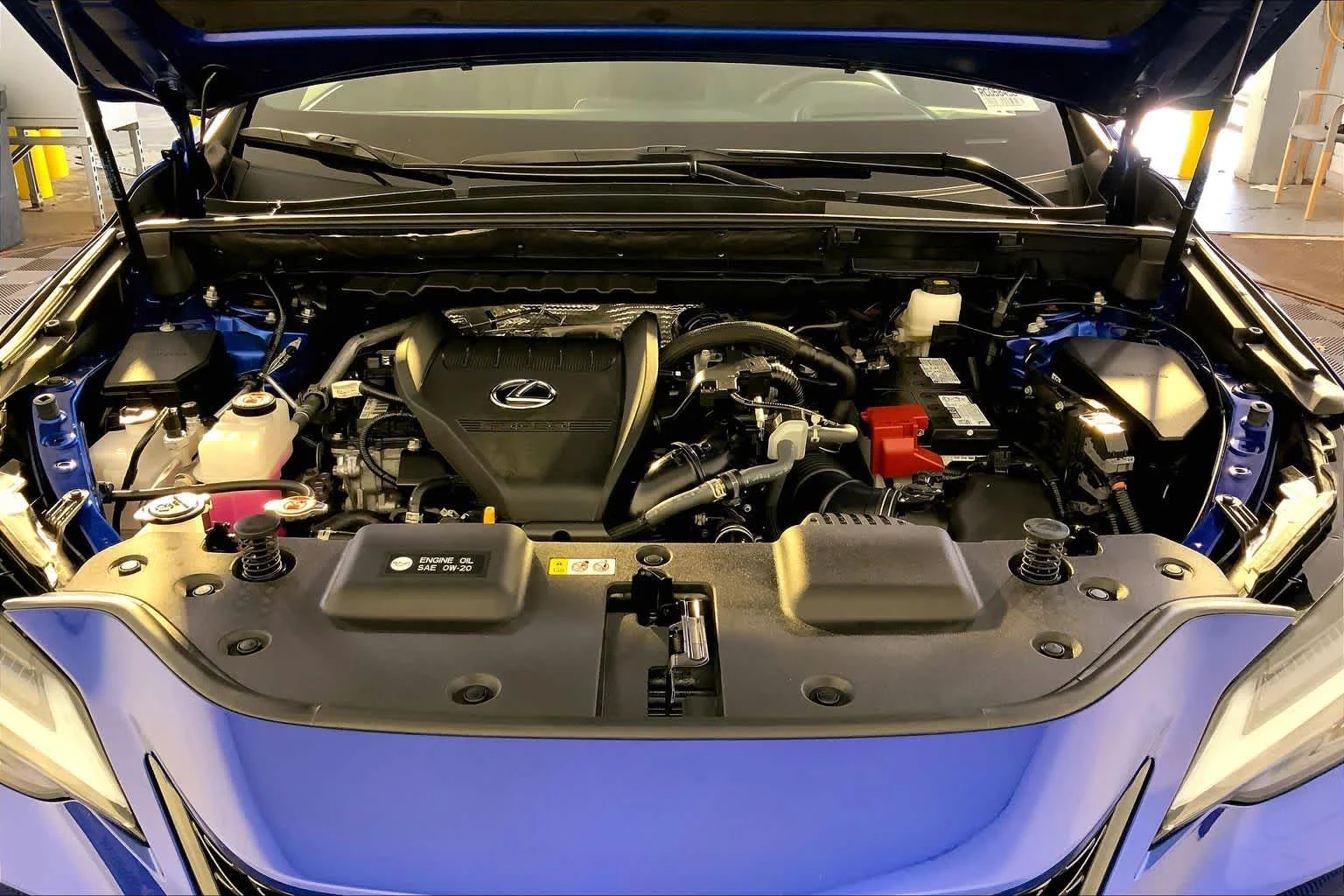 Used 2024 Ultrasonic Blue Mica 2.0 Lexus F SPORT Handling image 30