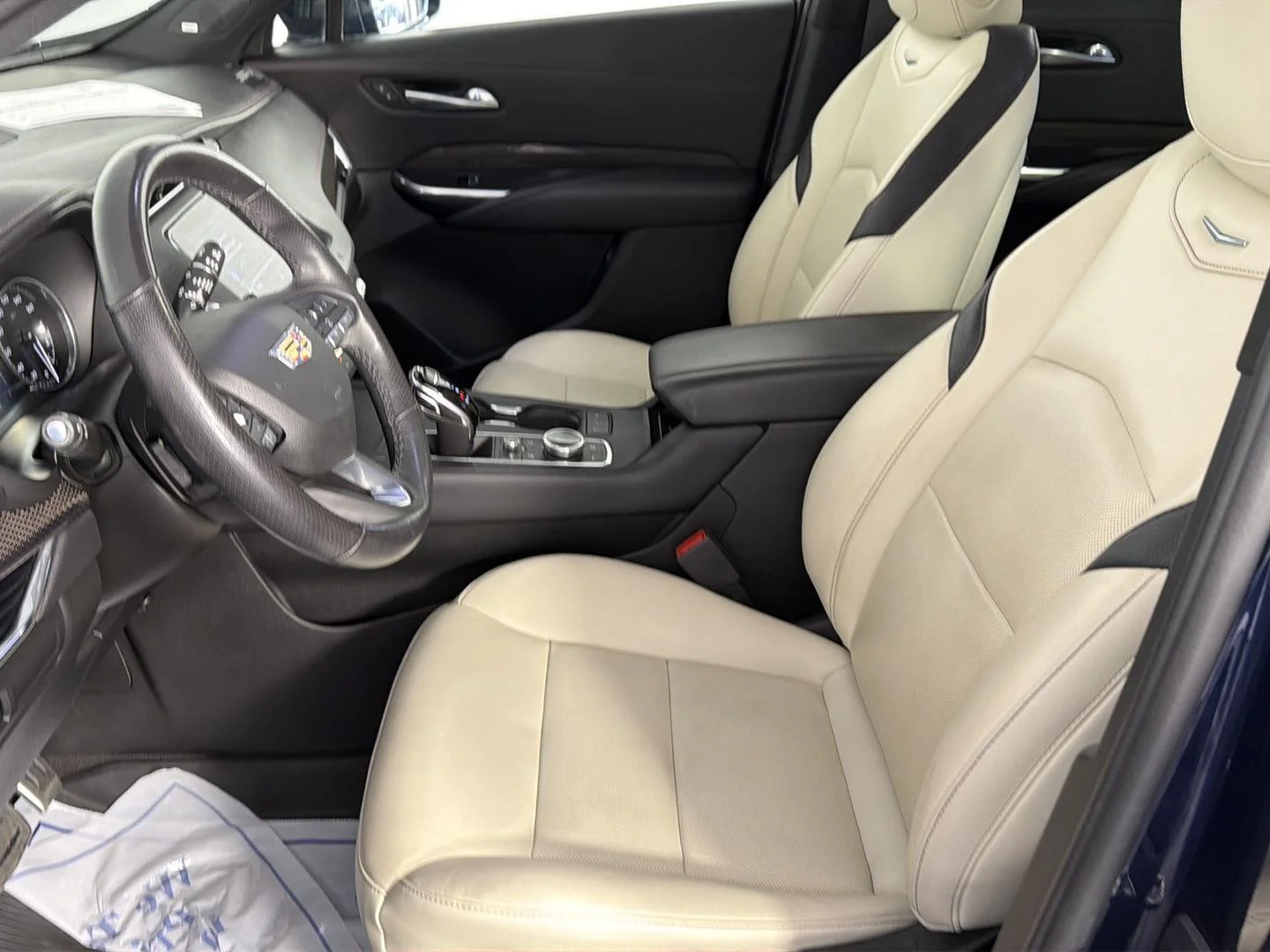 Used 2021 Twilight Blue Metallic Cadillac AWD Sport image 24