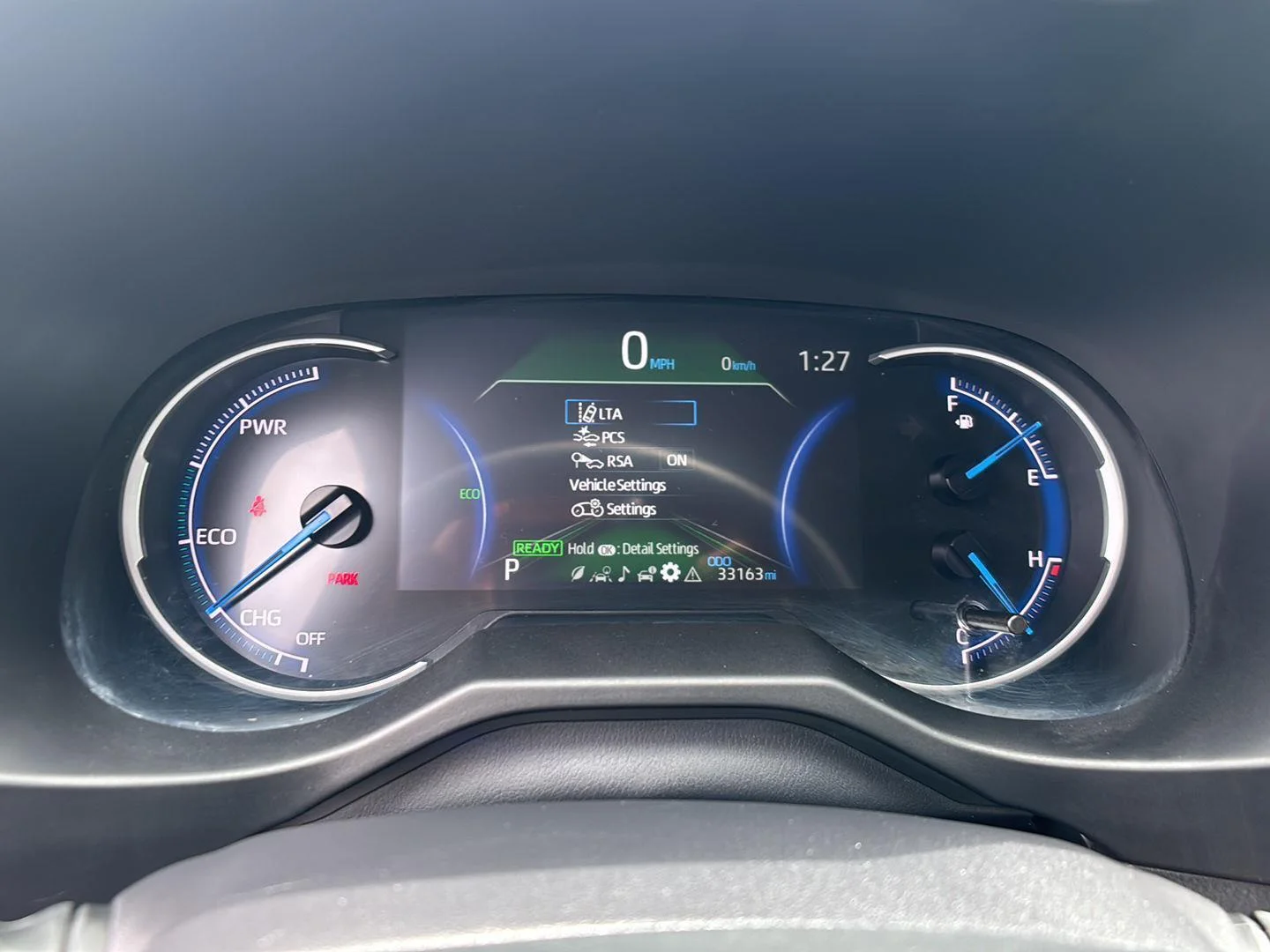 Certified Used 2025 Ruby Flare Pearl Toyota Hybrid LE image 3