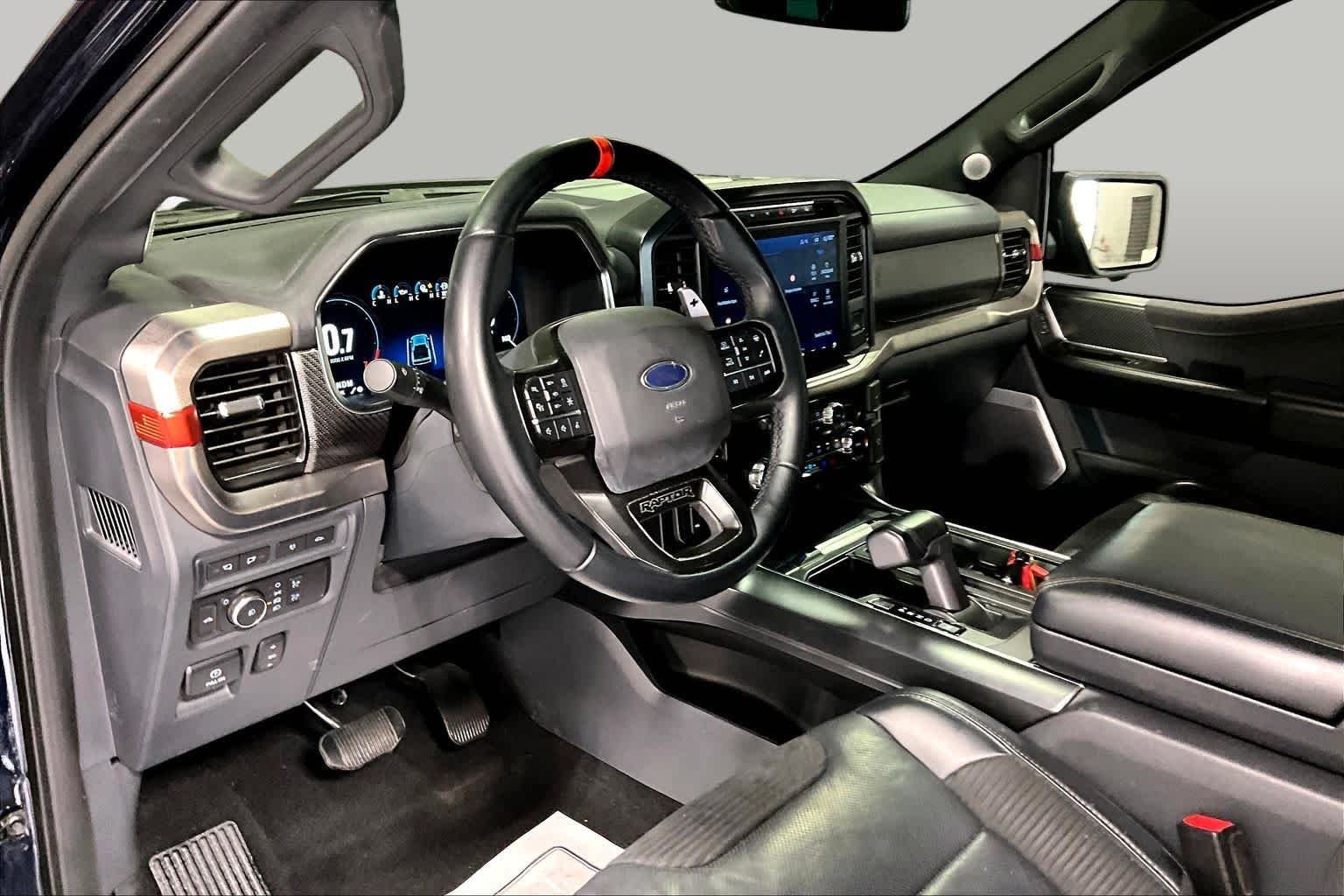 Used 2022 Antimatter Blue Metallic Ford Raptor image 18