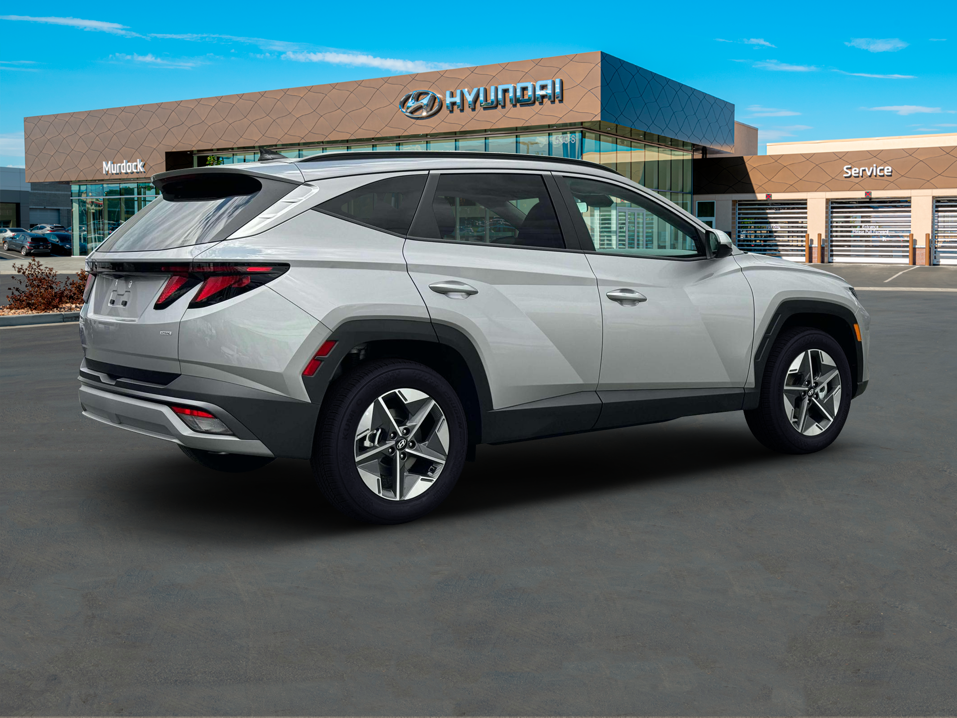 New 2026 Shimmering Silver Hyundai SEL AWD image 8