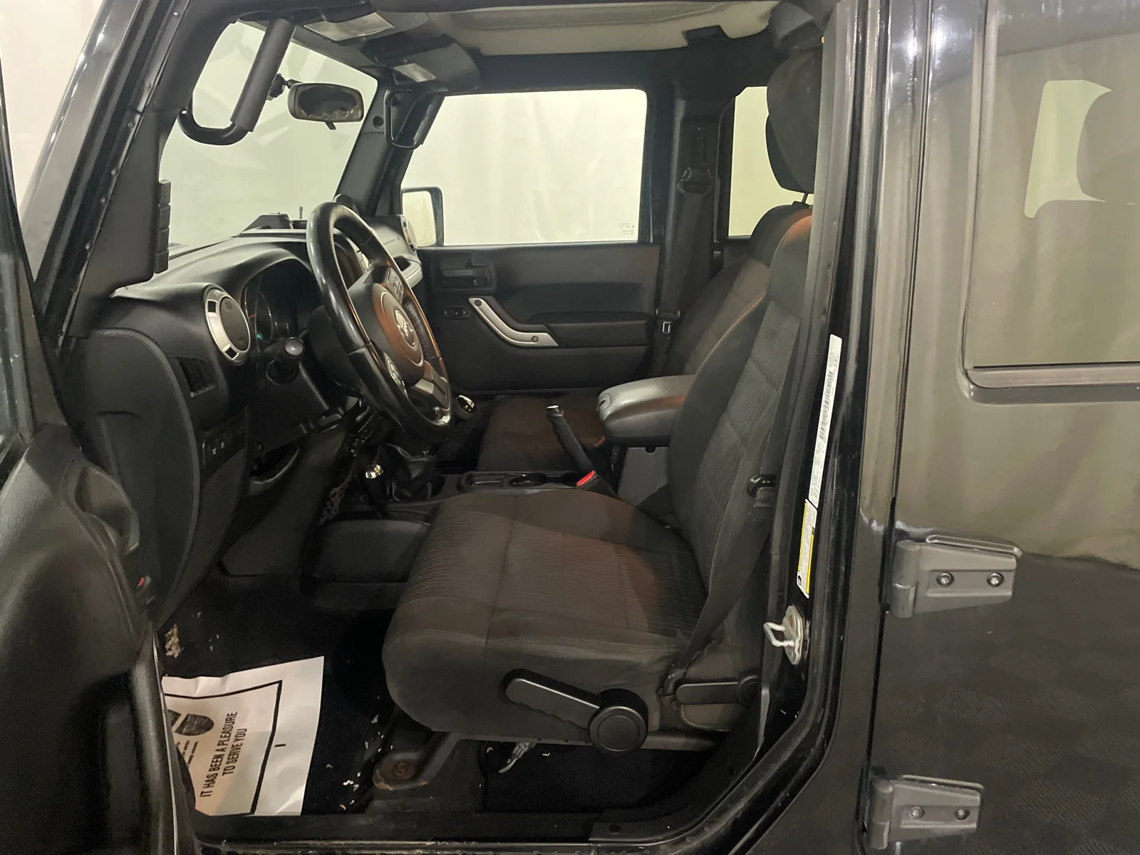 Used 2012 black Jeep Rubicon image 12