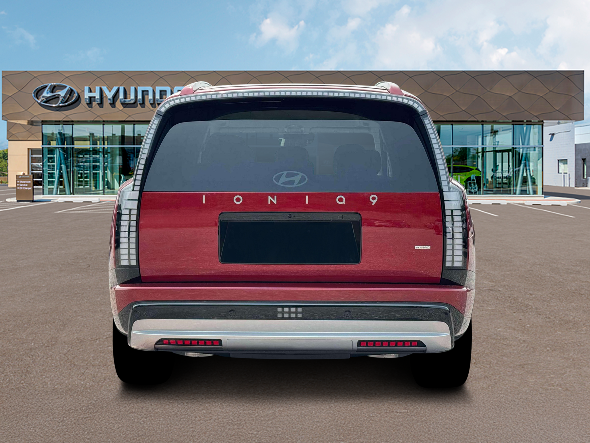 New 2026 Red Hyundai SEL image 6