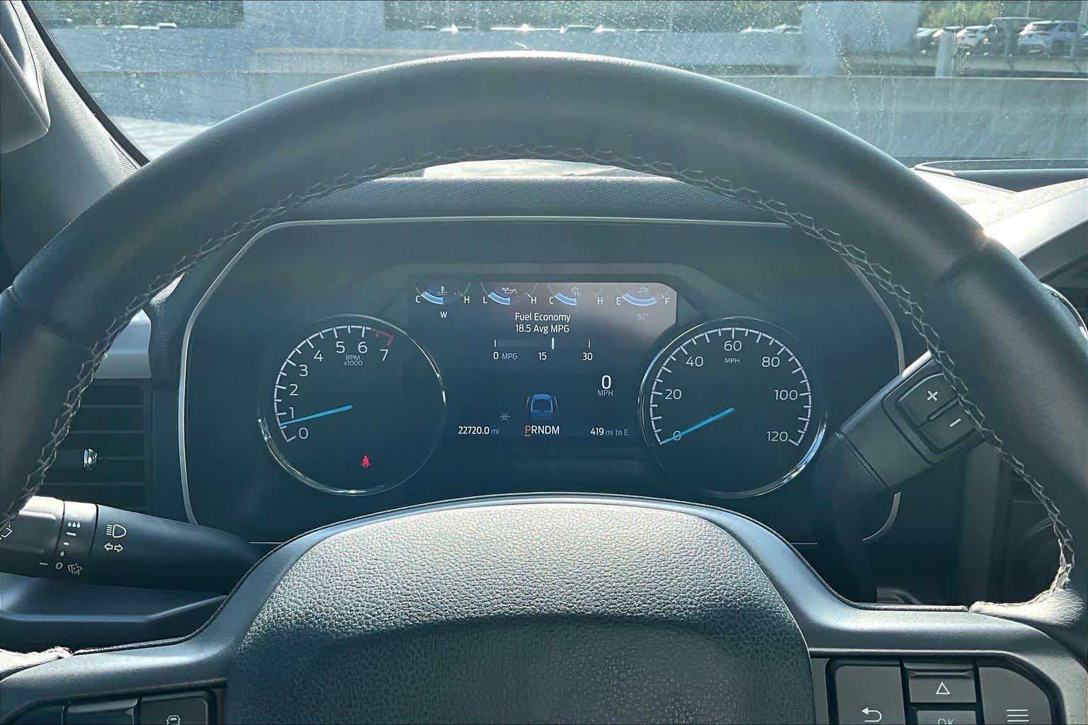 Used 2023 Antimatter Blue Metallic Ford XLT image 25