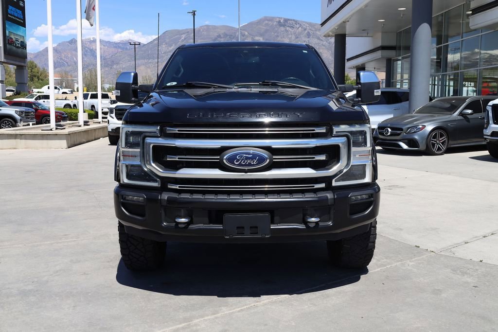 Used 2022 Black Metallic Ford Platinum image 9
