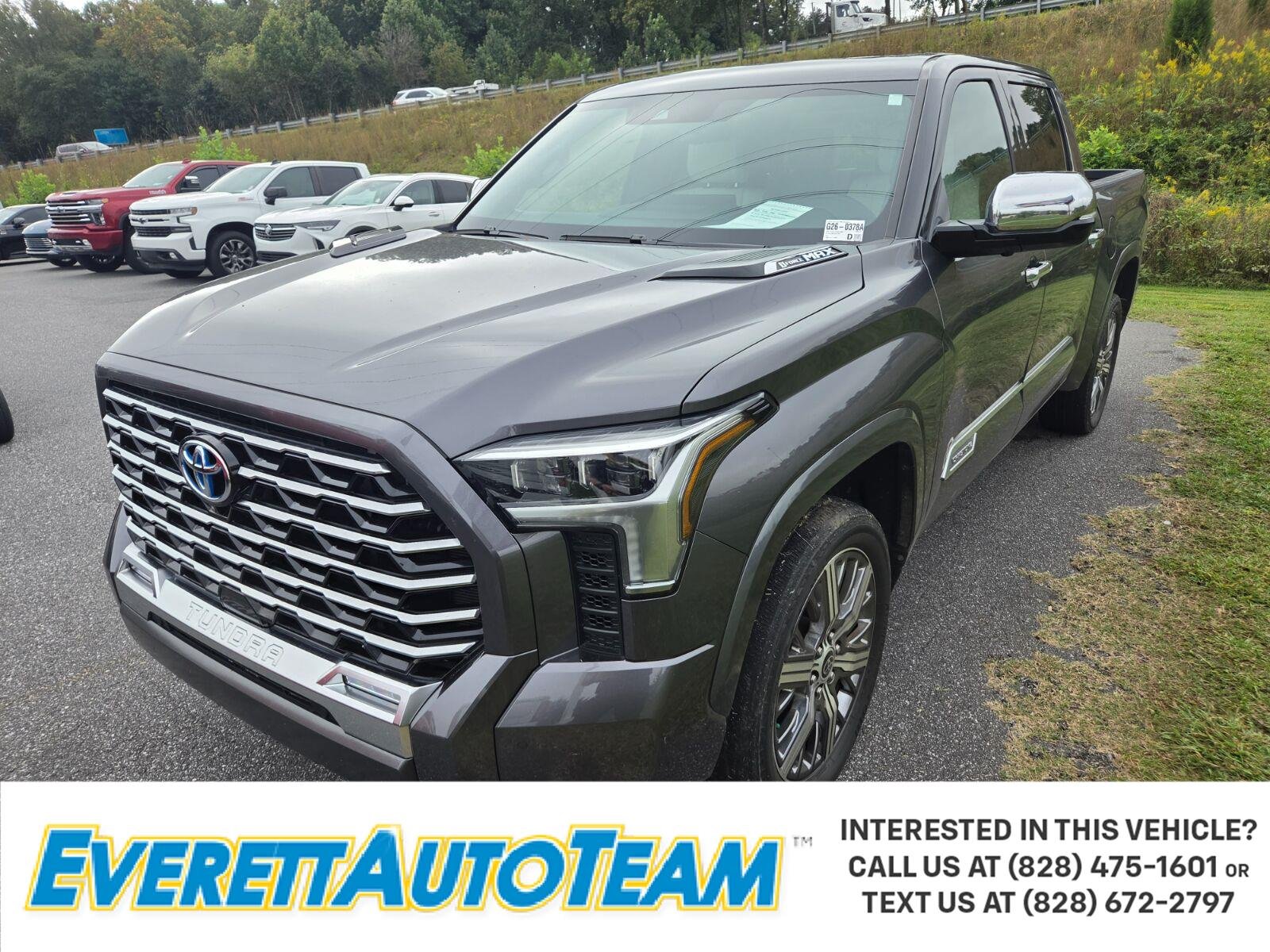  2023 Toyota Tundra Hybrid Capstone HV CrewMax Cab 4WD   