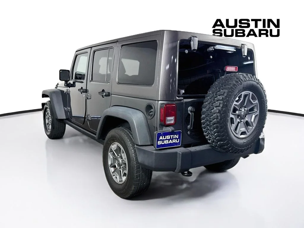 Used 2017 Gray Jeep Unlimited Rubicon image 5