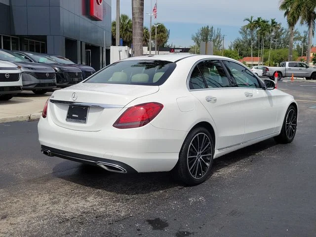 Used 2021 White Mercedes-Benz C 300 image 4