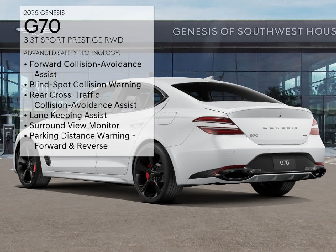 2026 GENESIS G70 Sport Prestige - Photo 7