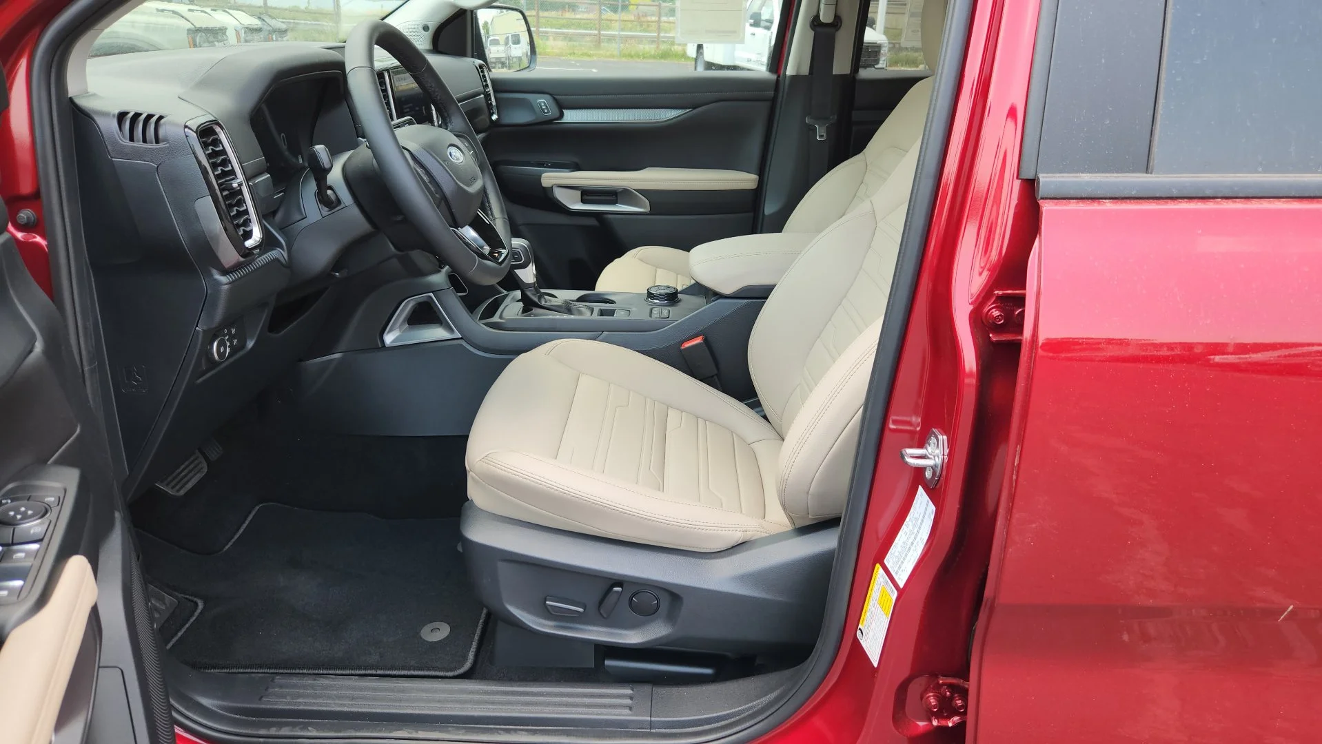 New 2026 Ruby Red Metallic Tinted Clearcoat Ford LARIAT image 13