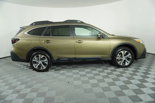Certified Used 2022 Green Metallic Subaru Limited image 8
