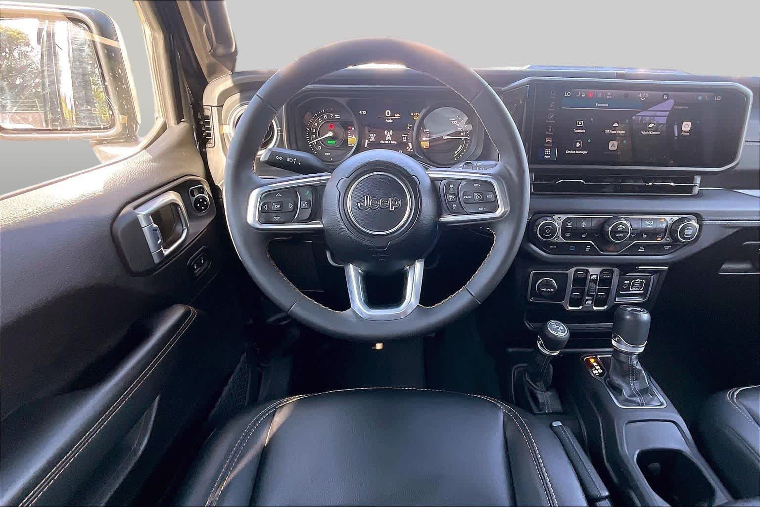 Used 2024 Black Clearcoat Jeep Sahara image 6