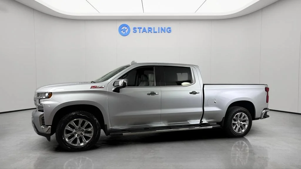Used 2021 SILVER ICE METALLIC Chevrolet LTZ image 3