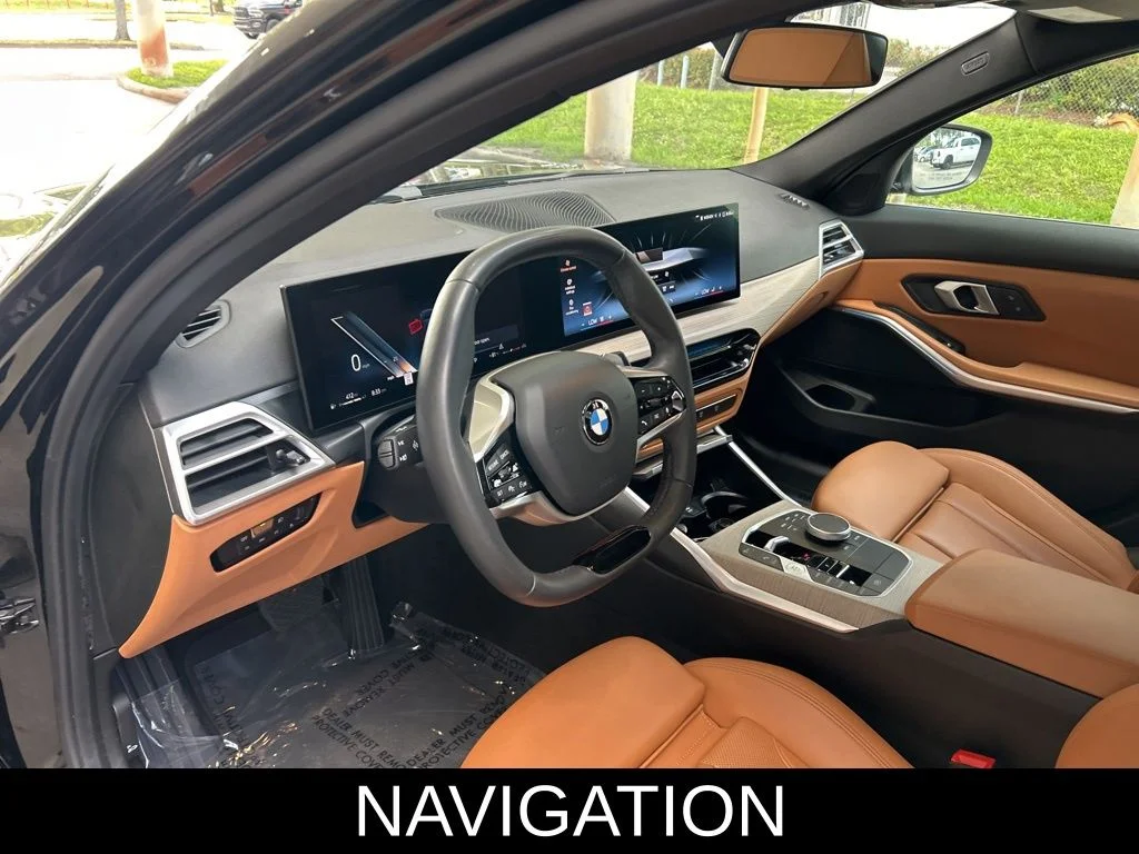 Used 2025 Black BMW 330i xDrive image 7