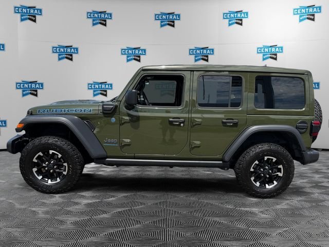 Certified Used 2024 Green Jeep Rubicon 4xe image 3
