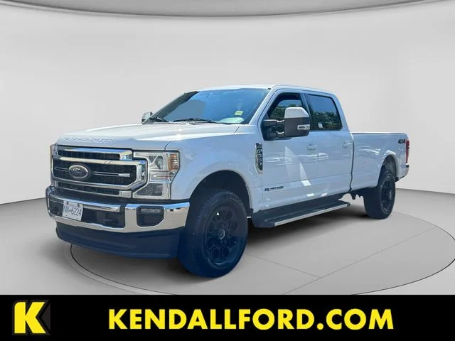 Used 2021 Oxford White Ford Lariat image 1