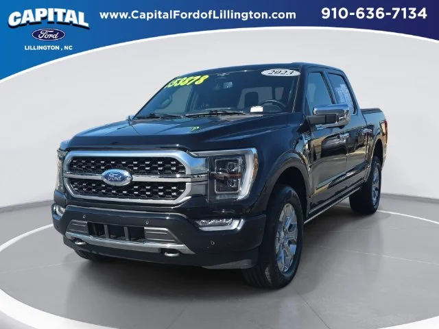 Used 2023 Black Ford Platinum image 1