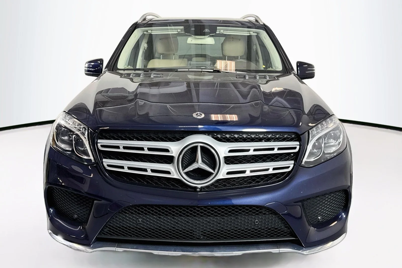 Used 2019 Lunar Blue Metallic Mercedes-Benz GLS 550 image 2