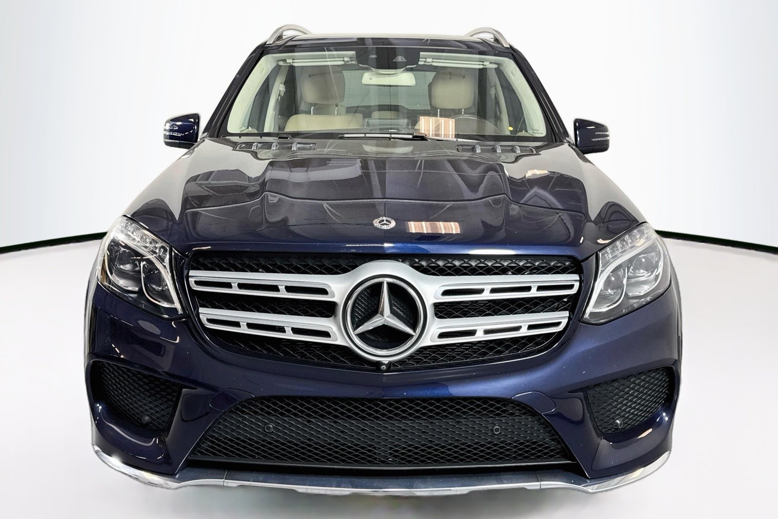 Used 2019 Lunar Blue Metallic Mercedes-Benz GLS 550 image 2