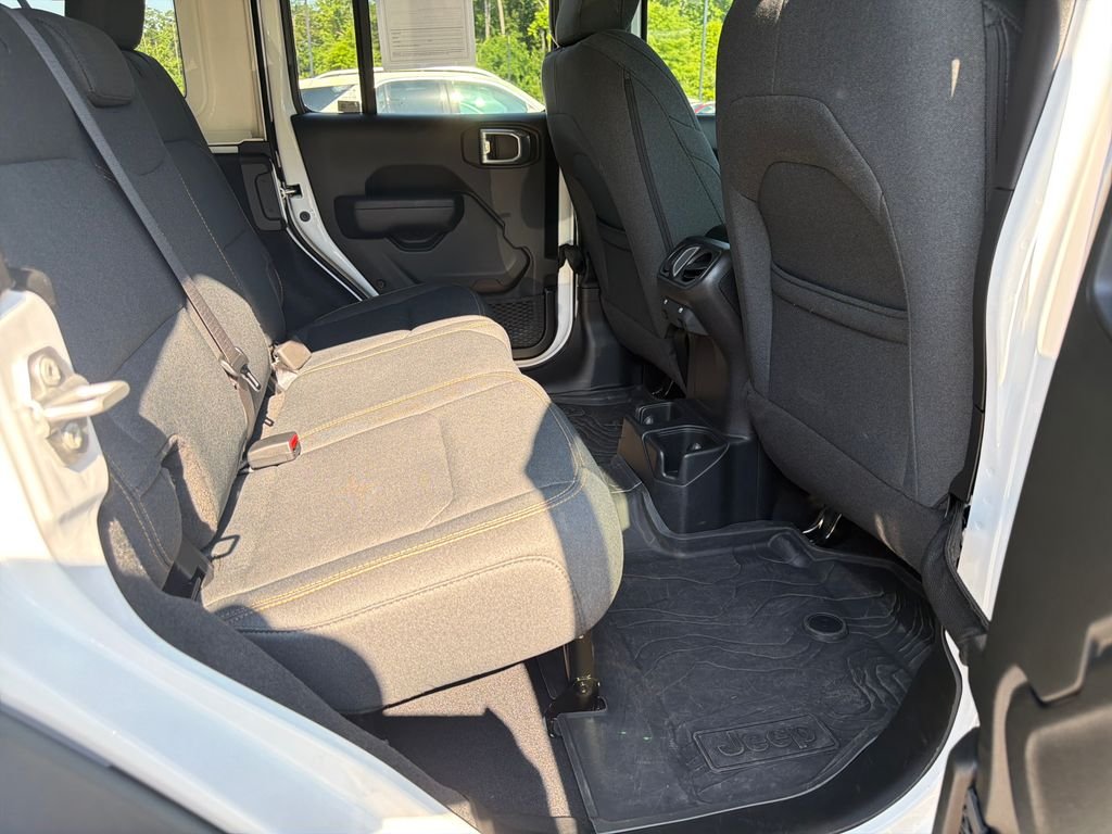 Used 2024 Bright White Clearcoat Jeep Sport S image 44