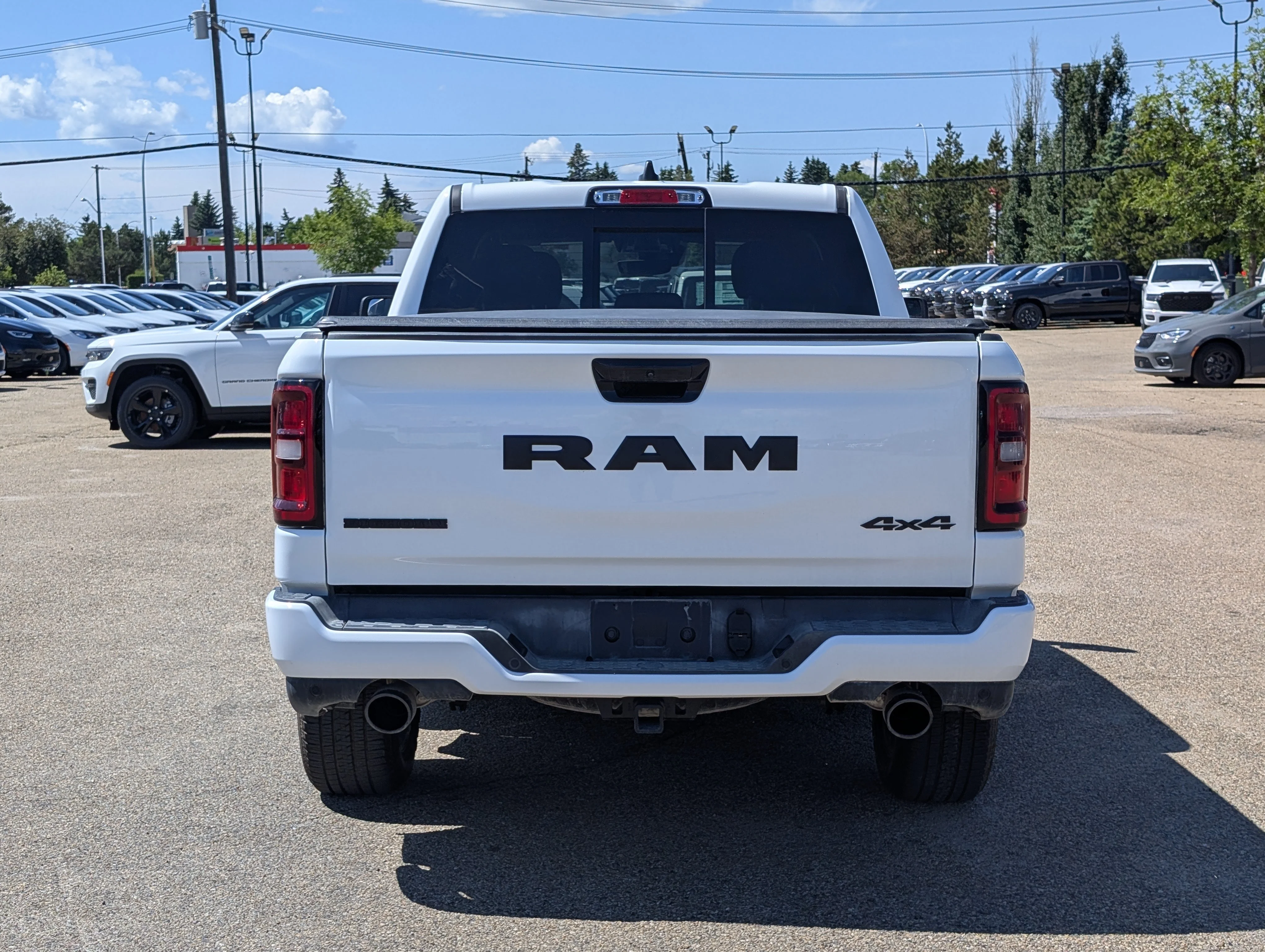 Used 2025 Bright White Ram Big Horn image 5