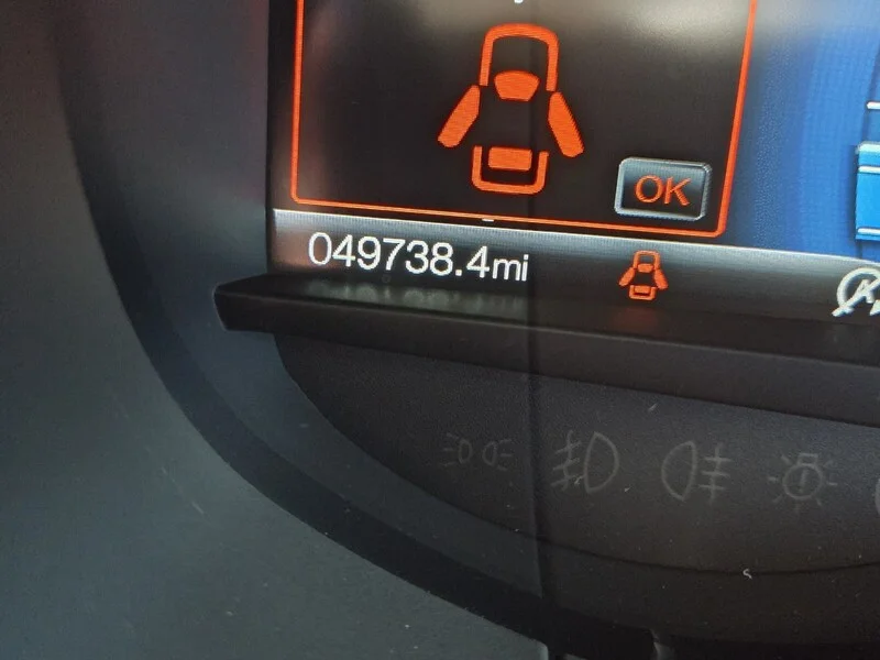 Used 2021 White Metallic FORD TITANIUM image 27