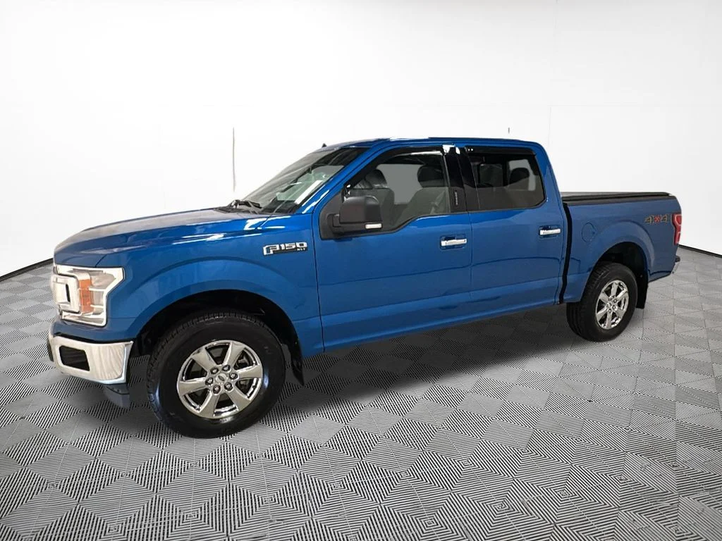 Used 2019 Blue Metallic Ford XLT image 2