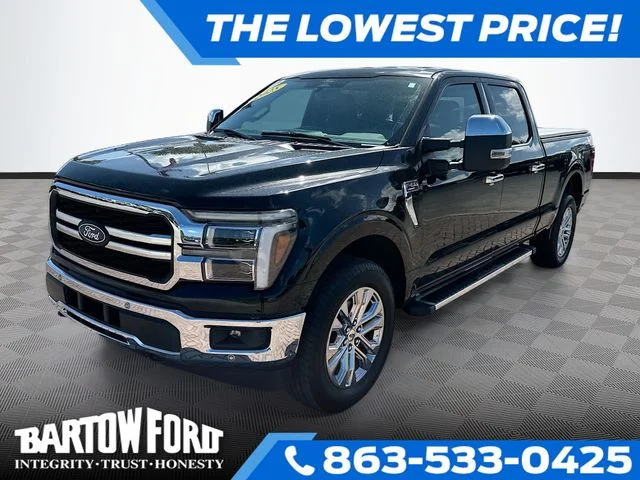 Used 2025 Black Ford Lariat image 1